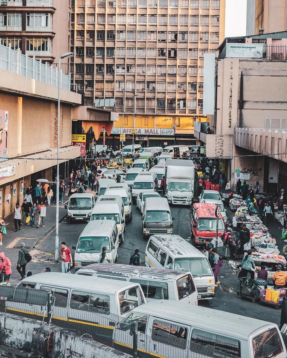 Johannesburg CBD street life